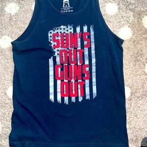 Suns out guns out cloyd rivers tank L